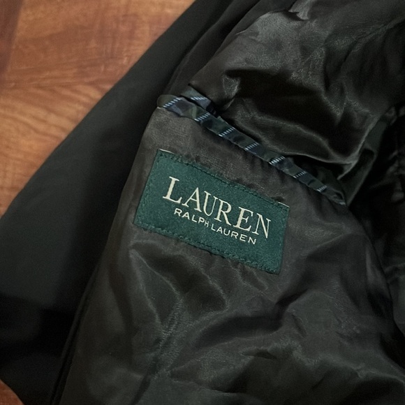 Ralph Lauren LRL Lark Rain Coat Men's Size 38 R $395 Heating Thermal Tech Black - Picture 5 of 5